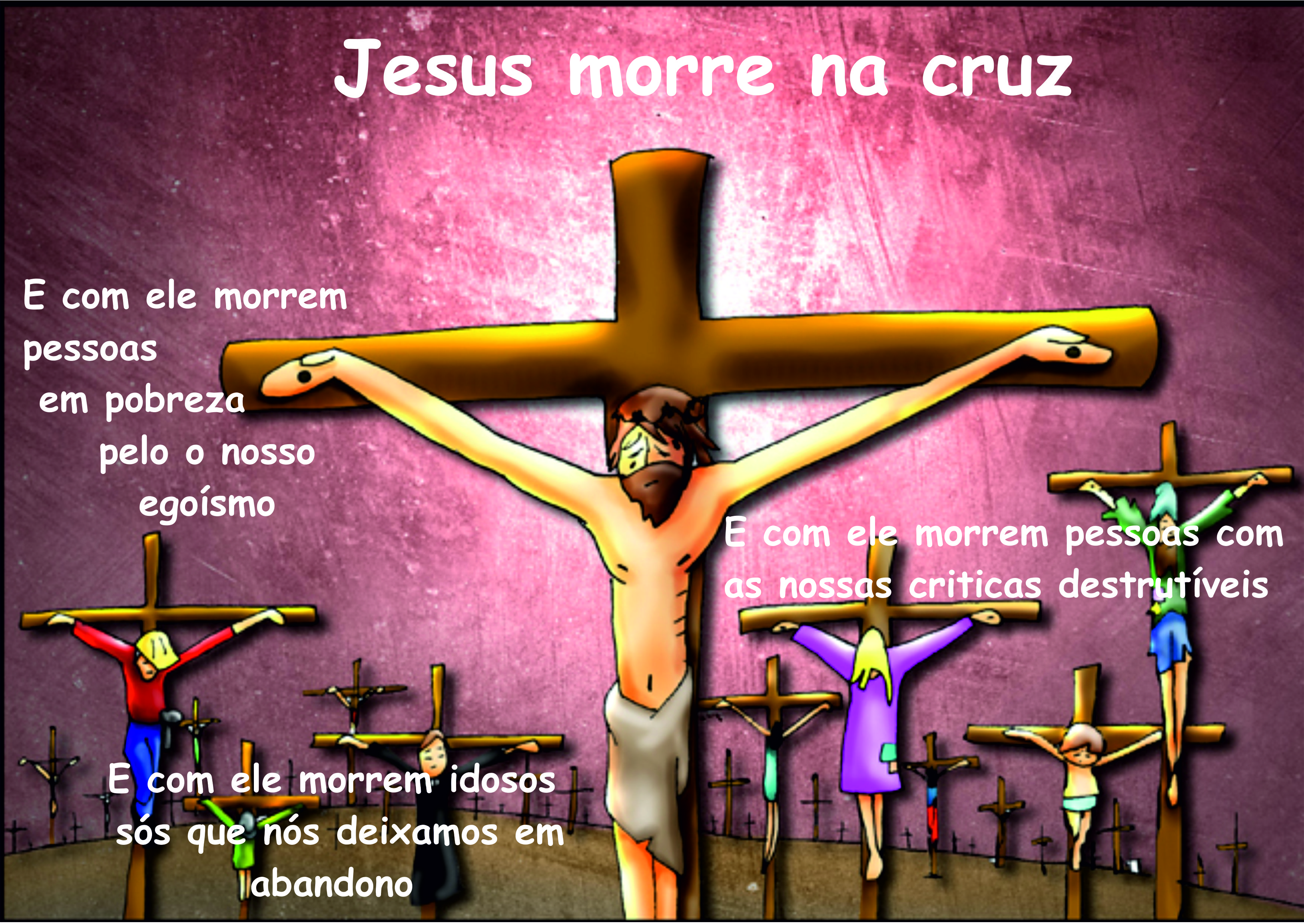 Jesus por volta das 15:00 horas MORRE NA CRUZ. Posted by Lino  Abril 22,